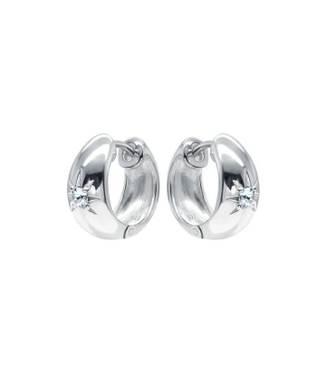 Silver Hoop Earring HO-2403